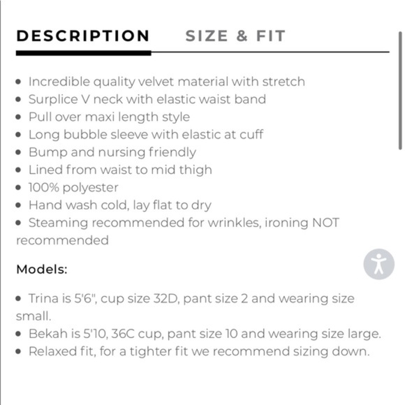 Baltic Born Velvet Maxi Dress in Mauve - Picture 14 of 15